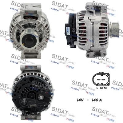 FISPA Alternator A12BH0241 A12BH0241 FISPA alternator for VW PASSAT