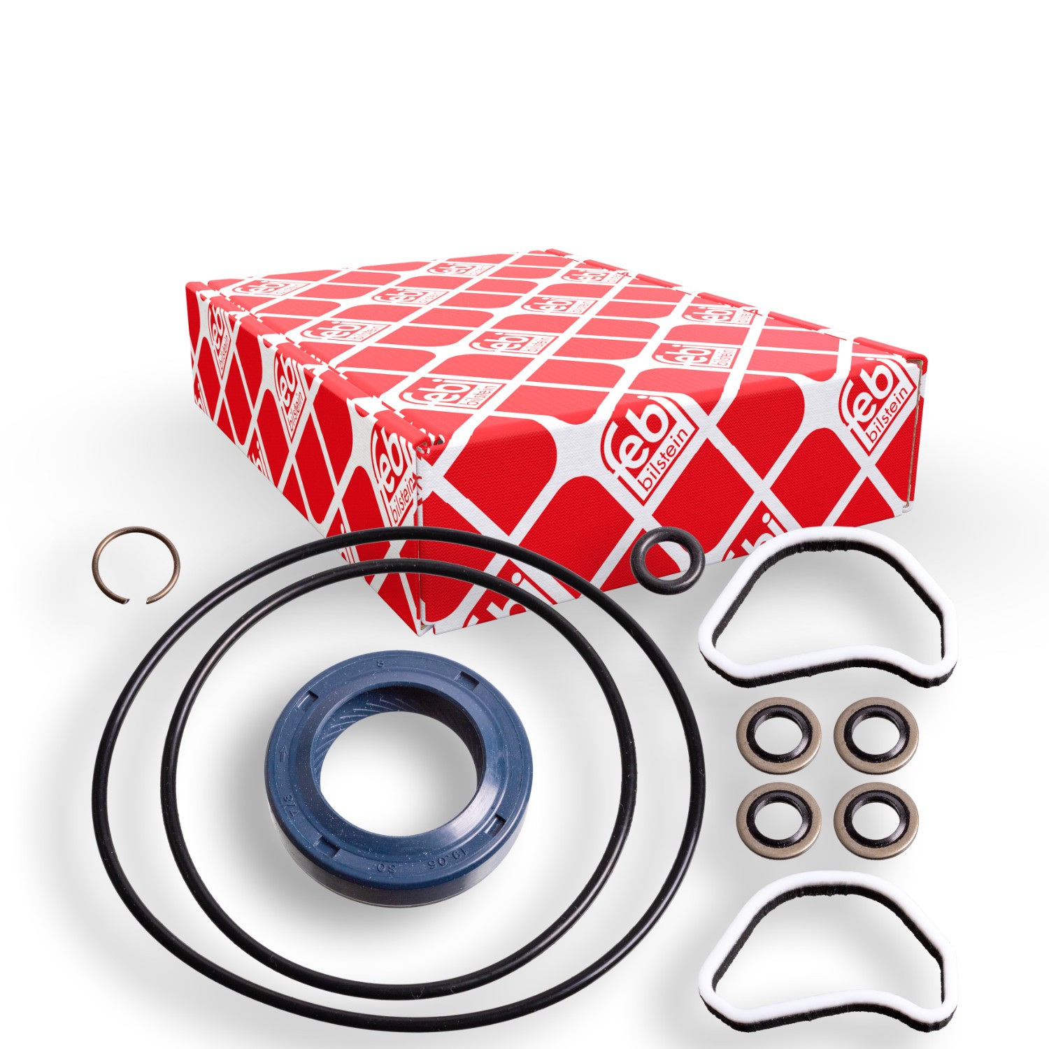 FEBI BILSTEIN Gasket Set, hydraulic pump 19150 FEBI BILSTEIN 19150 VW Polo Variant gasket set, hydraulic pump cost