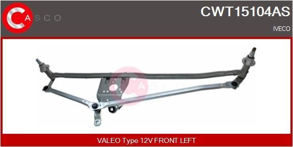 CASCO Wiper Linkage CWT15104AS CASCO CWT15104AS Iveco Daily 4 wiper arm linkage replacement