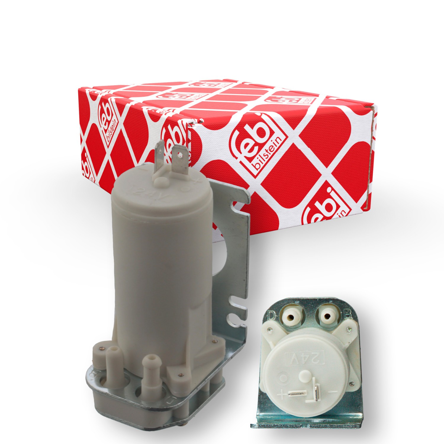 FEBI BILSTEIN Pompa acqua lavaggio, Pulizia cristalli 19314 FEBI BILSTEIN 19314 Pompetta lavavetri TVR prezzo