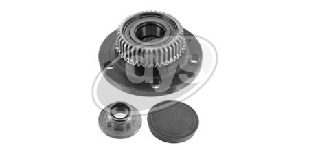 DYS Σετ ρουλεμάν τροχών 41-VW-9806 41-VW-9806 Πλήμνη BMW Z3 DYS