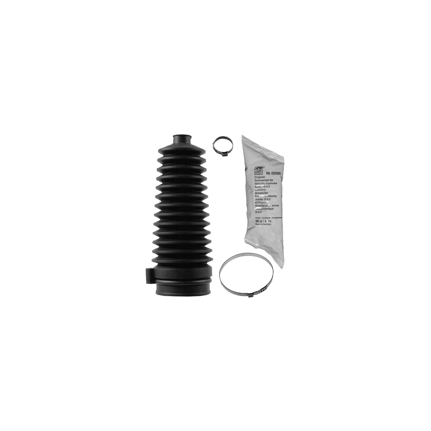 FEBI BILSTEIN Kit soffietto, Sterzo 21259 21259 costo Cuffia sterzo PORSCHE PANAMERA FEBI BILSTEIN