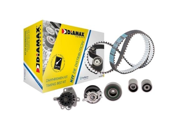 DIAMAX Bomba de água + kit de correia dentada A6006WP A6006WP Kit de distribuição AUDI Q3 DIAMAX