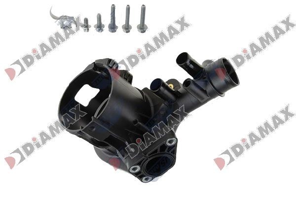 DIAMAX Flens koelvloeistof AD06101 DIAMAX AD06101 originele Flens koelvloeistof Mercedes Sprinter Bus 906 kosten