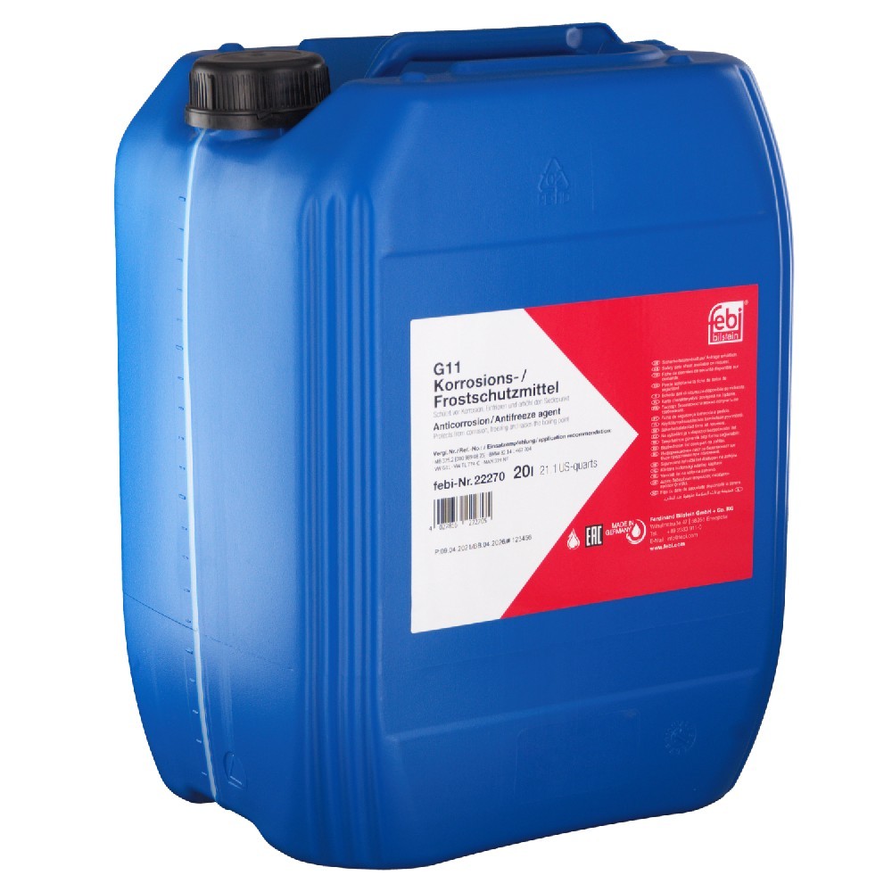 Antifreeze FEBI BILSTEIN 22270 VOLVO V60 2023 coolant FEBI BILSTEIN 22270