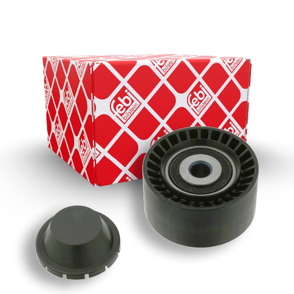 FEBI BILSTEIN Τροχαλία παρέκκλισης, ιμάντας poly-V 22355 FEBI BILSTEIN 22355 Τροχαλια αδρανειας TOYOTA AYGO κόστος