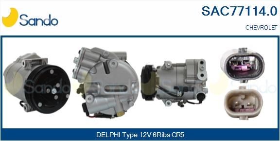 SANDO Kliimakompressor SAC77114.0 SAC77114.0 SANDO Kliimakompressor Chevrolet odav