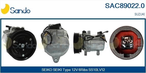 SANDO Kondicioniera kompresors SAC89022.0 Kondicioniera kompresors SANDO Suzuki WAGON R+ SAC89022.0