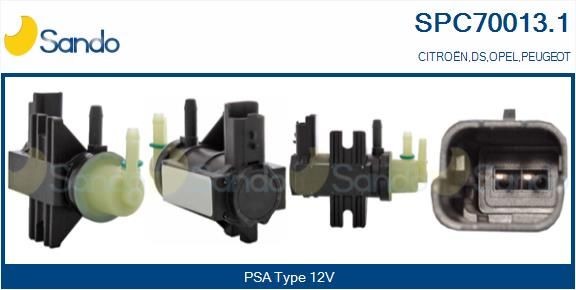 SANDO Paineenmuuntaja, turboahdin SPC70013.1 SPC70013.1 SANDO Painemuunnin CITROЁN JUMPY