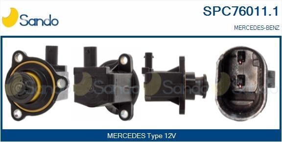 SANDO Luftcirkulationsventil, turbolader SPC76011.1 SANDO SPC76011.1 Mercedes W447 Luftcirkulationsventil, turbolader pris