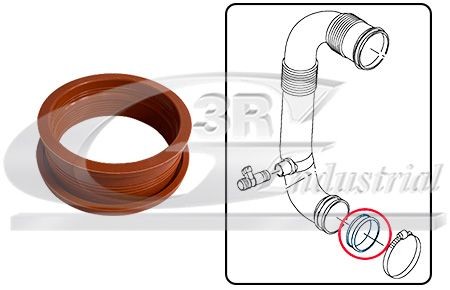 3RG Anello tenuta, Flessibile aria alimentazione 83767 83767 Anello tenuta, tubo aria alimentazione 3RG CHEVROLET SPARK costo