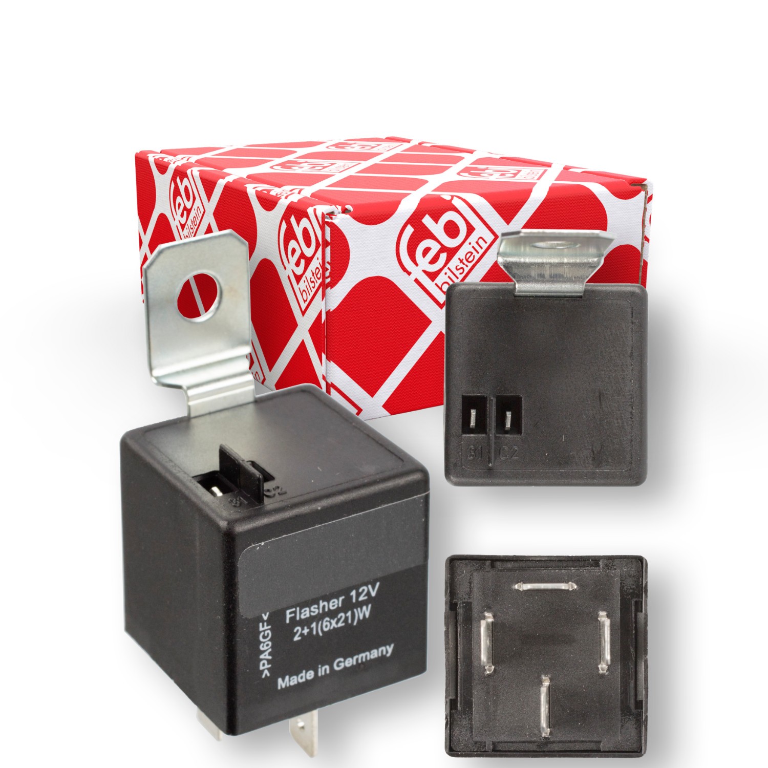 FEBI BILSTEIN Blinklys 22605 FEBI BILSTEIN 22605 Blinkersrelä Toyota Carina 2 T17 pris