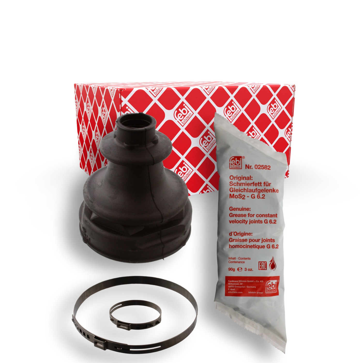 Jogo de foles, veio de transmissão FEBI BILSTEIN 23189 FEBI BILSTEIN 23189 Fole do eixo de transmissão Ford MONDEO 2001