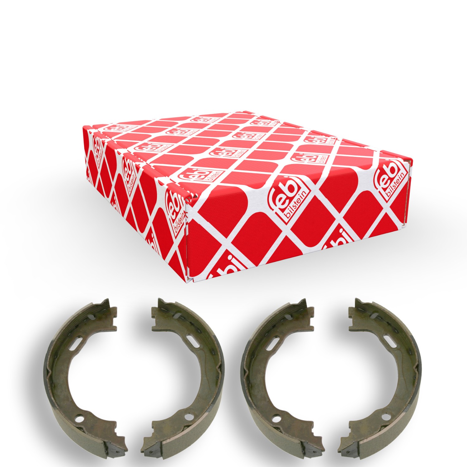 FEBI BILSTEIN Piduriklotside komplekt, seisupidur 23196 FEBI BILSTEIN 23196 Piduriklotside komplekt seisupidur Kia SHUMA originaal