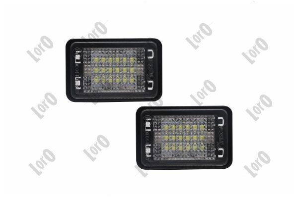 ABAKUS Luce targa L54-210-0010LED L54-210-0010LED costo Luce targa MERCEDES-BENZ SLK ABAKUS