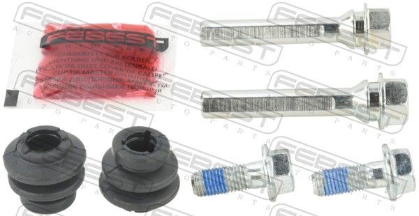 Geleidebout, remklauw FEBEST 0174-ZZE120F-KIT FEBEST 0174-ZZE120F-KIT Reparatieset, remklauw TOYOTA CELICA 2003