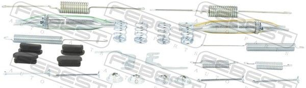 FEBEST Lisakomplekt, seisupiduriklotsid 2304-2H0R-KIT Lisakomplekt piduriklotsid KIA FEBEST 2304-2H0R-KIT