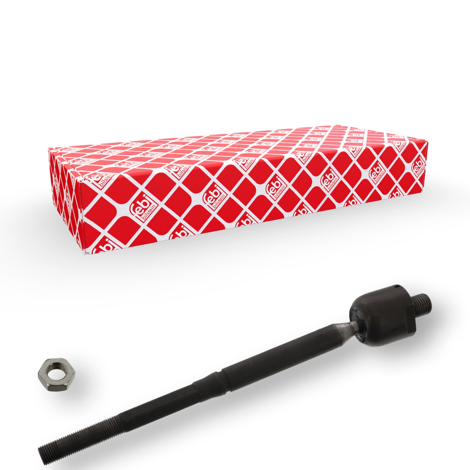 FEBI BILSTEIN Raidetangon pää, suora 23645 Raidetangon pää, suora FEBI BILSTEIN Etuakseli, vasen, Etuakseli, oikea, 240 mm, vastamutterin kanssa