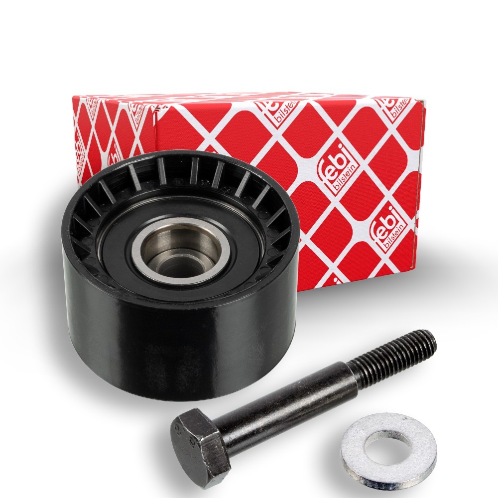 FEBI BILSTEIN Løpehjul 23654 FEBI BILSTEIN 23654 Styrerulle-kilerem tannrem NISSAN NV200 hva koster