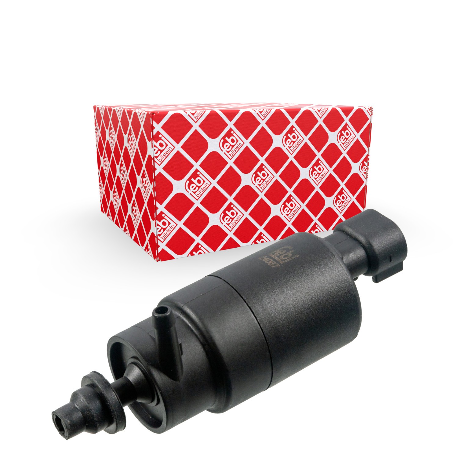 FEBI BILSTEIN Pompa acqua lavaggio, Pulizia cristalli 24067 24067 Pompa tergicristalli PEUGEOT 205 FEBI BILSTEIN costo