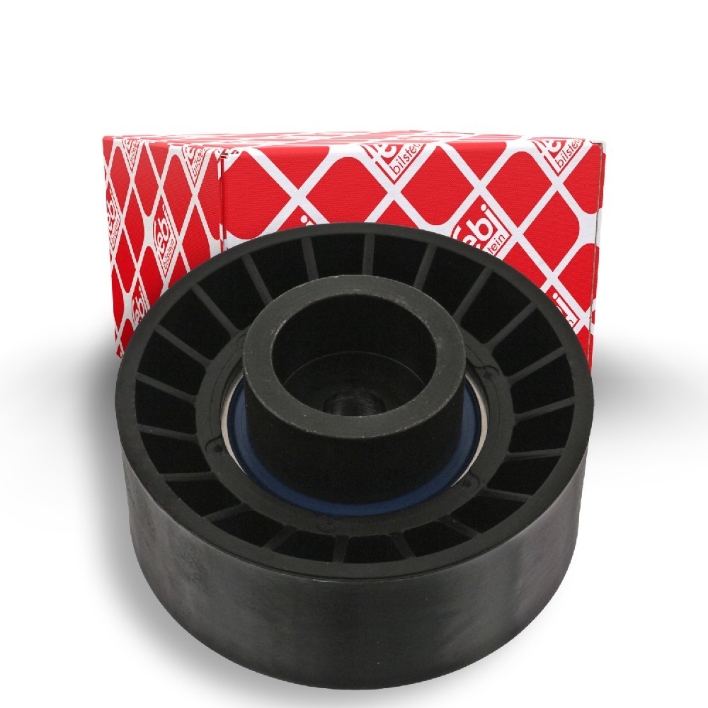 FEBI BILSTEIN Geleiderol / omdraairol v-snaren 24407 Geleiderol poly v-riem Ford FM_ _, FN_ _ 24407 FEBI BILSTEIN