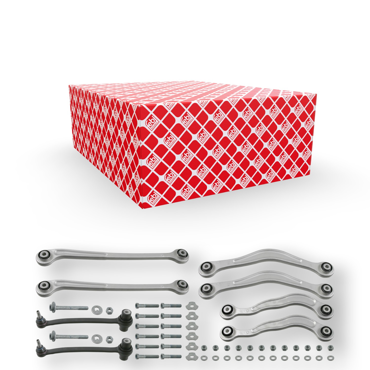 FEBI BILSTEIN Kit de reparação, tirante de guia 24600 FEBI BILSTEIN 24600 Kit de reparação, articulação de suspensão / guia Mercedes-Benz Classe V originais