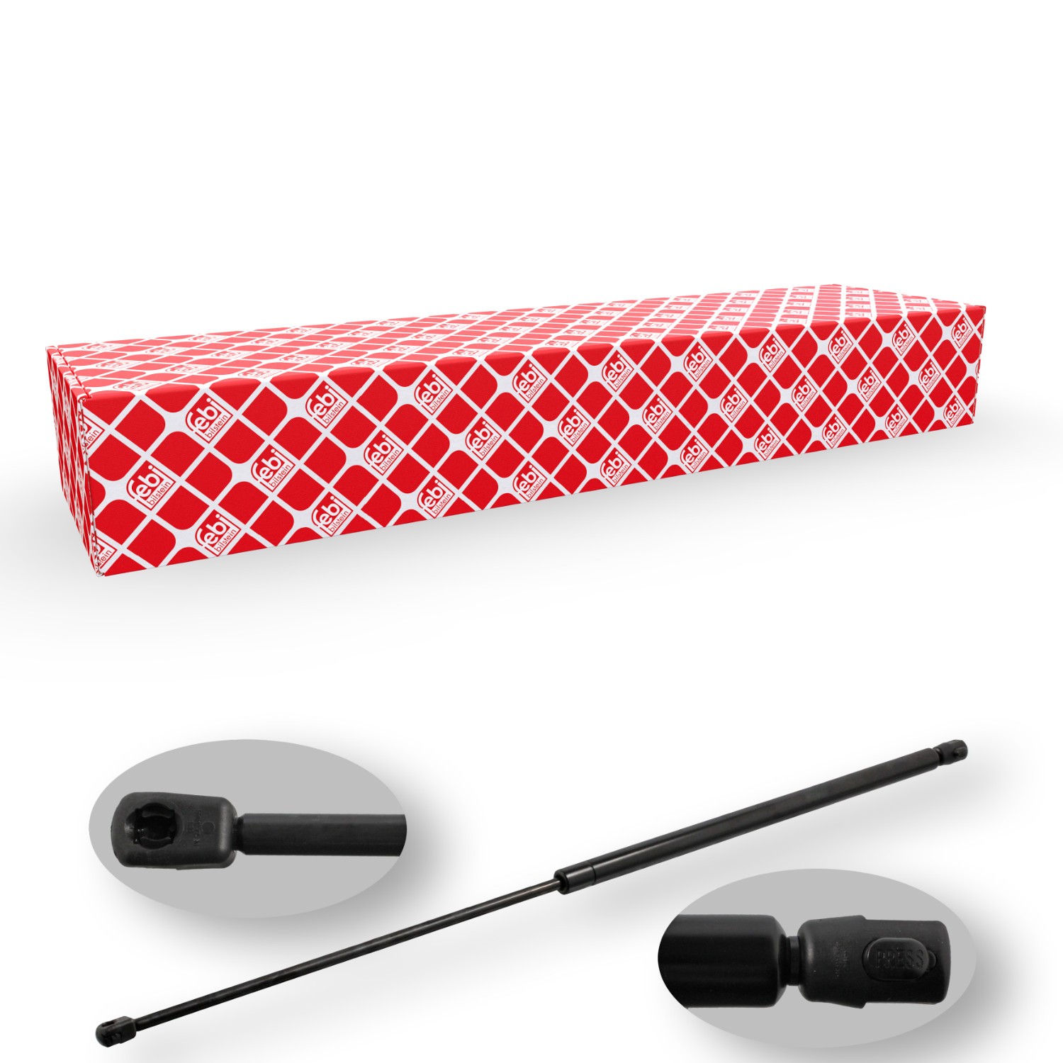 FEBI BILSTEIN Gasveer motorkap 24735 Gasveer motorkap FEBI BILSTEIN VANEO 24735 goedkoop