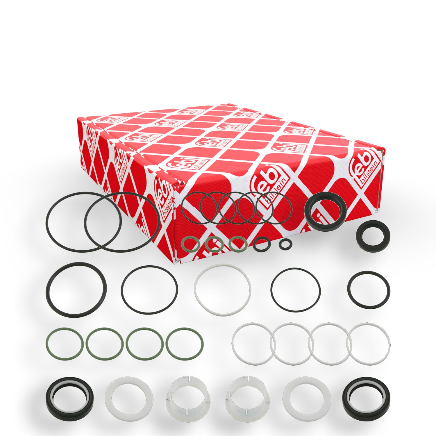 FEBI BILSTEIN Jogo de juntas, caixa da direcção 26240 Kit de reparação, caixa da direcção FEBI BILSTEIN Fiat 126 26240