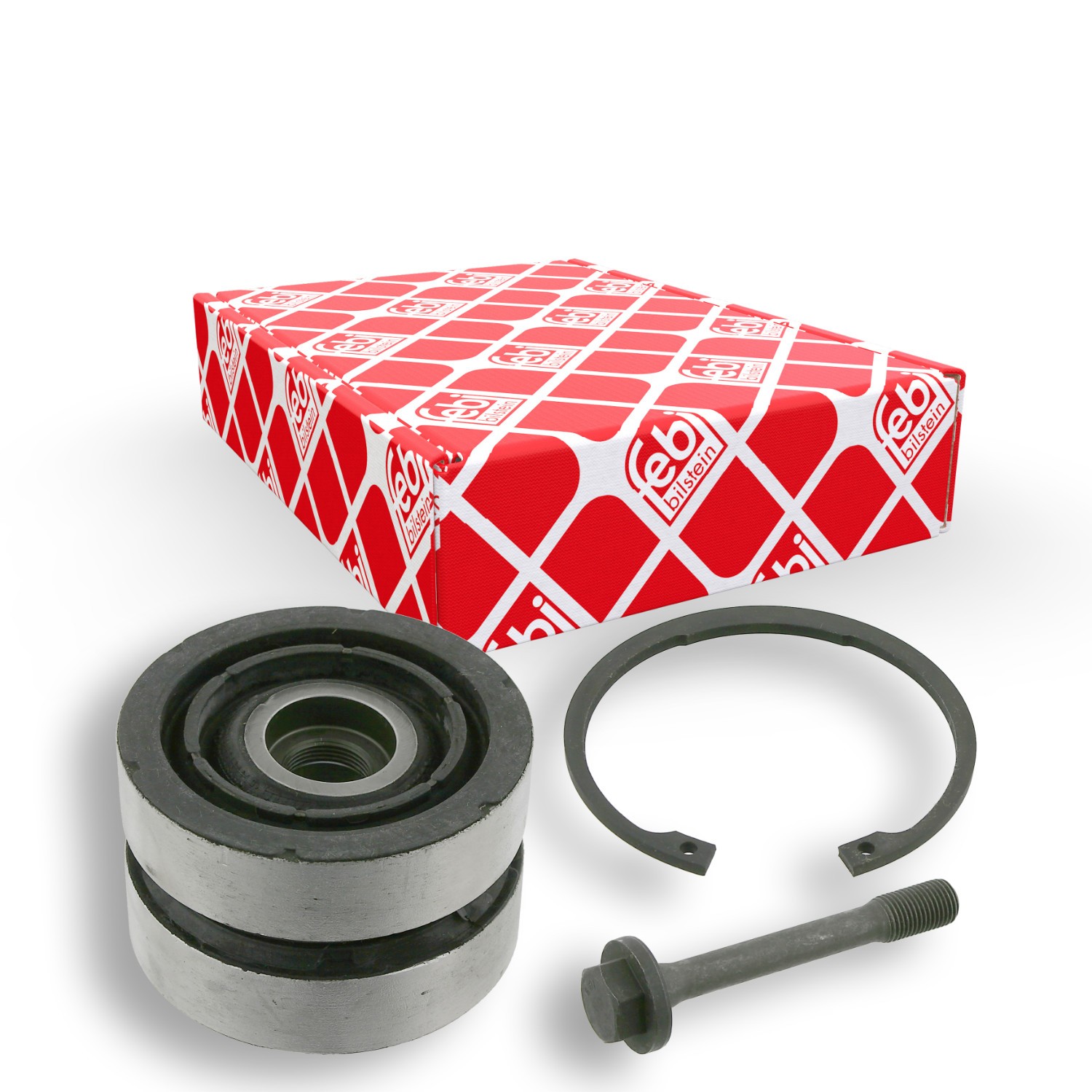 FEBI BILSTEIN Kit de reparação, tirante de guia 26448 FEBI BILSTEIN 26448 Kit de reparação, articulação de suspensão / guia MB Classe V baratos