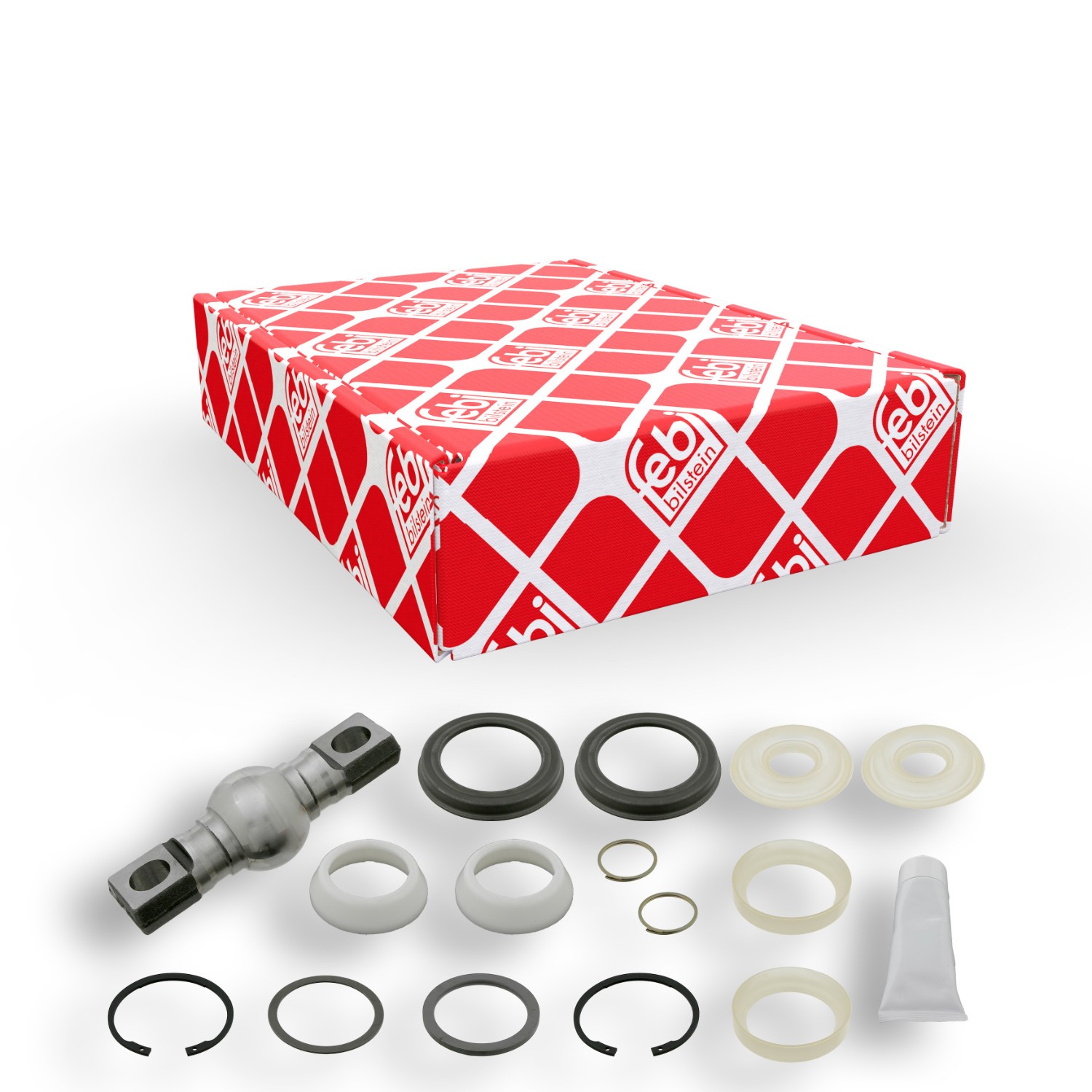 FEBI BILSTEIN Sada na opravu vodiacej vzpery 26631 FEBI BILSTEIN 26631 Opravná sada pre zvislý / vodiaci čap Mercedes C107 cena