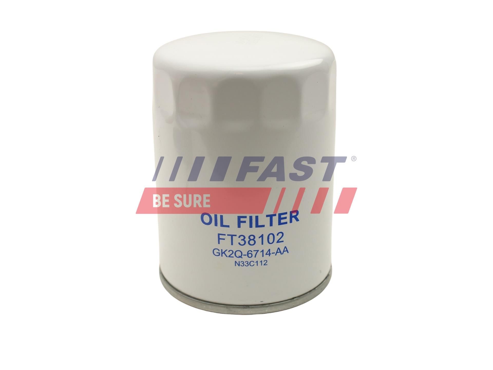 FAST Oliefilter FT38102 FAST Oliefilter van de motor KIA FT38102