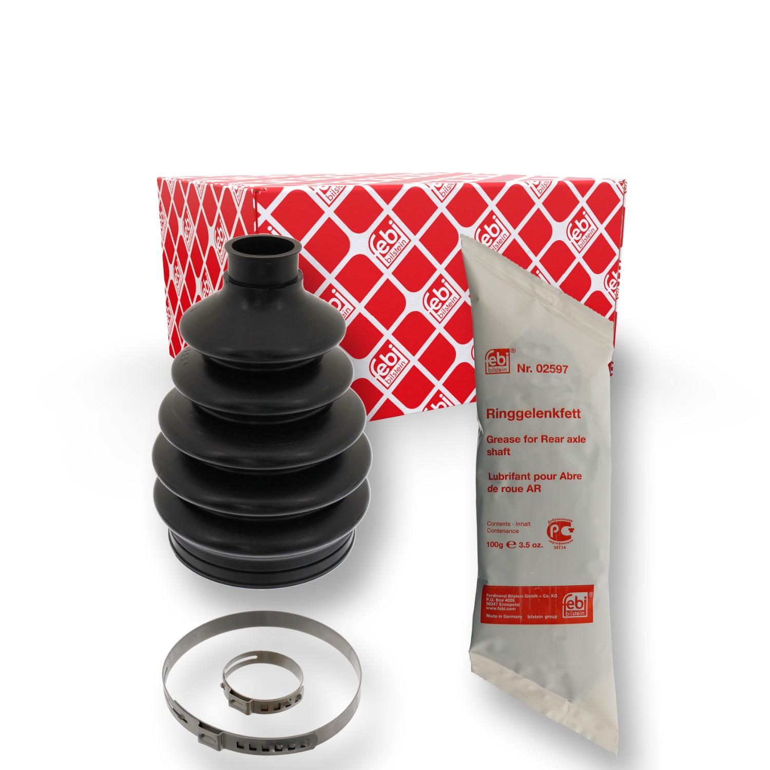 FEBI BILSTEIN Mansjettsett, drivaksel 27405 27405 Drivakselmansjett FEBI BILSTEIN OPEL COMBO