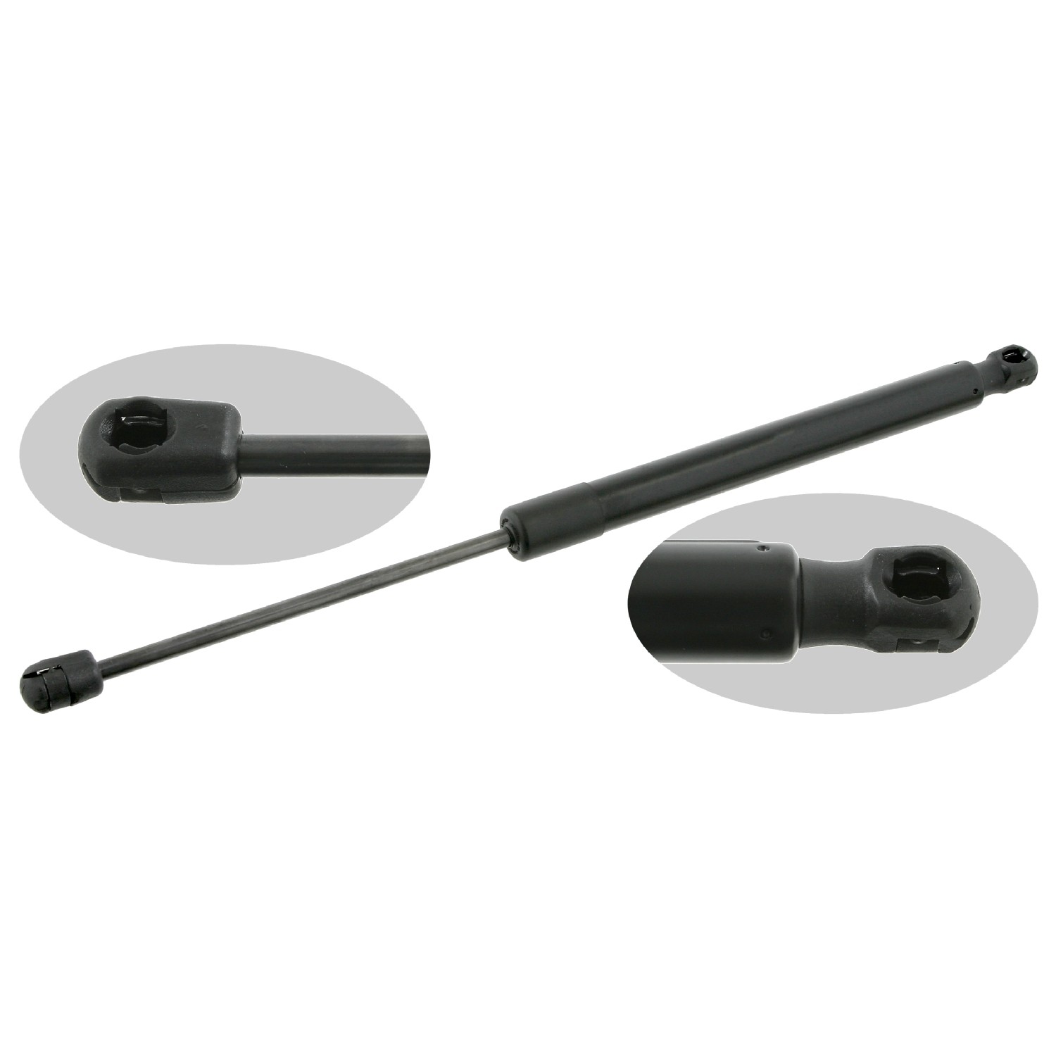 FEBI BILSTEIN Tailgate strut 27666 FEBI BILSTEIN 27666 CITROЁN DS3 boot struts replacement