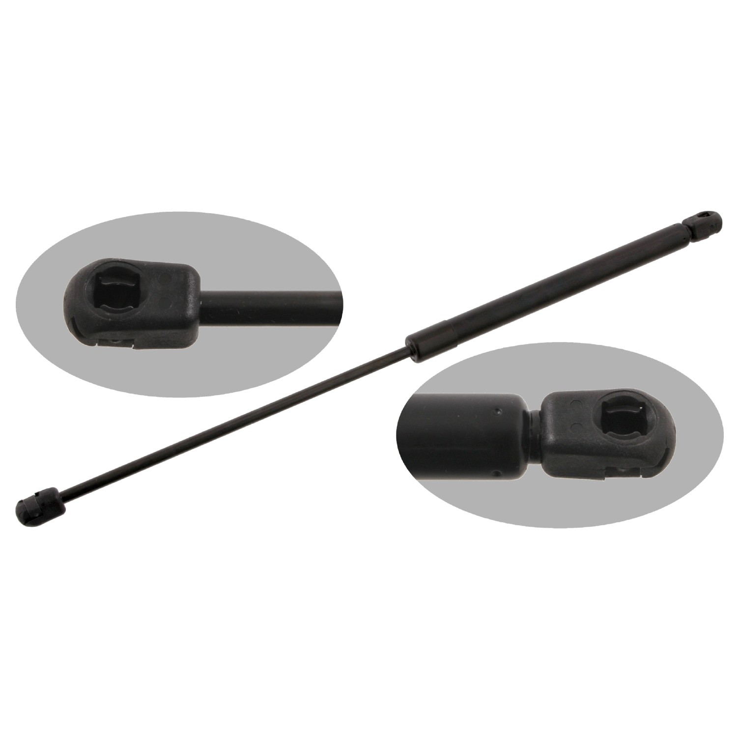 FEBI BILSTEIN Baklukedemper 27896 Gassfjær bakluke FEBI BILSTEIN Nissan ALMERA 27896