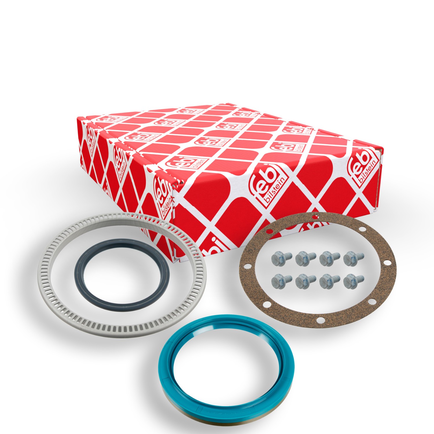 FEBI BILSTEIN Gasket Set, wheel hub 28390 28390 FEBI BILSTEIN shaft seal, wheel hub for PORSCHE