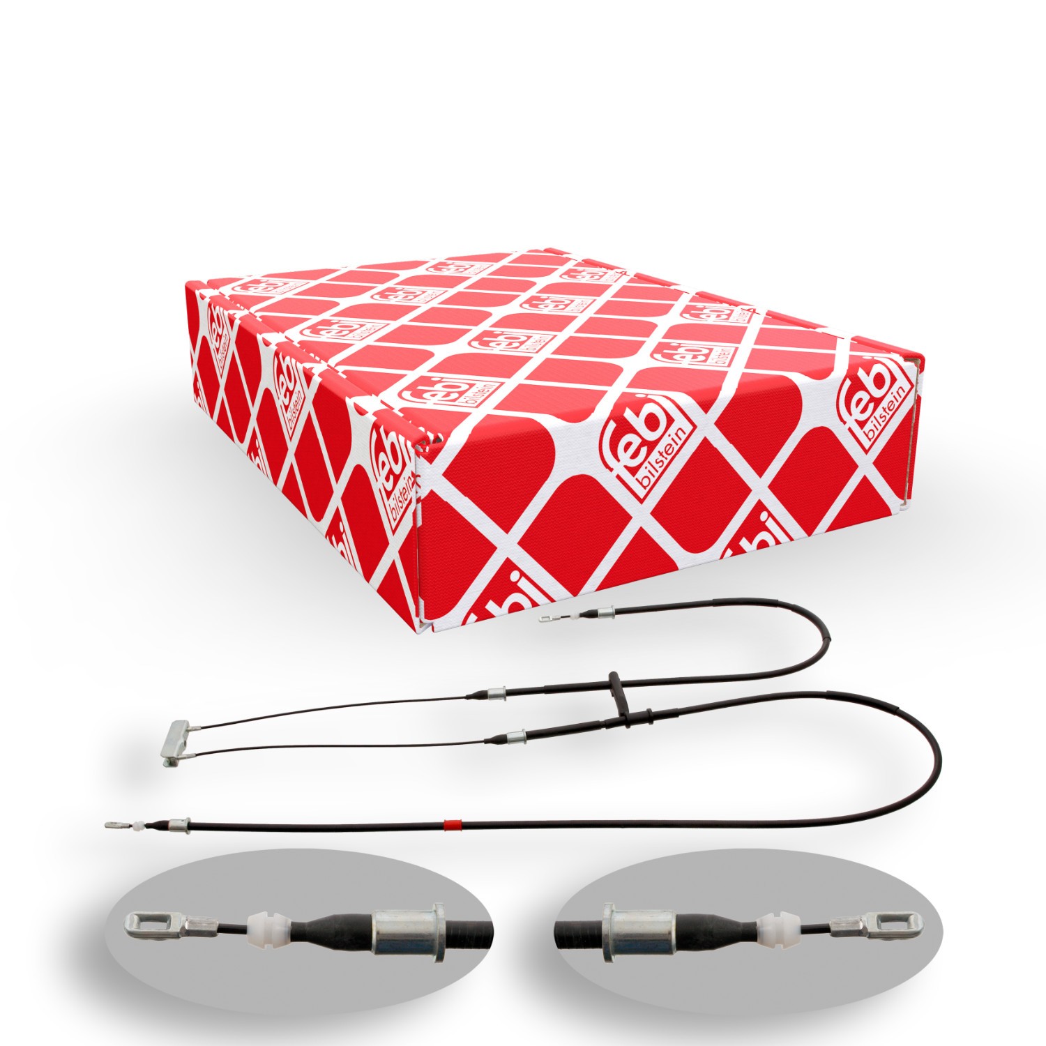 FEBI BILSTEIN Håndbremsekabel 29305 FEBI BILSTEIN 29305 Saab 9-3 YS3D Håndbremsekabel originale pris