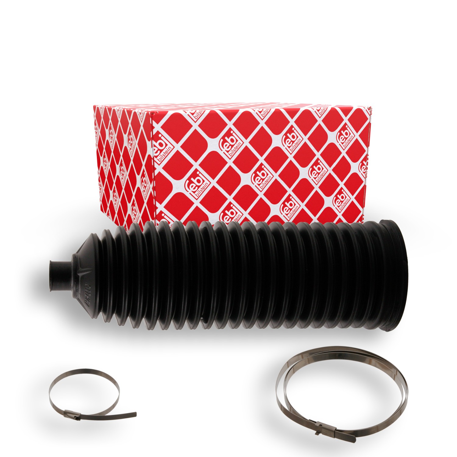 FEBI BILSTEIN Belgsett, styring 29658 FEBI BILSTEIN 29658 Tannstangmansjett Mercedes W126 originale pris