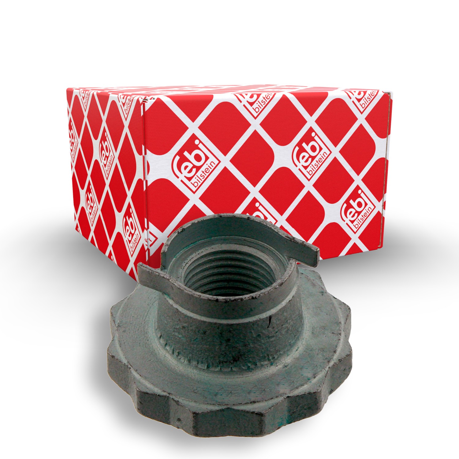 FEBI BILSTEIN Dado, Fuso dell'asse 30028 FEBI BILSTEIN 30028 Dado, fuso dell'asse Mazda 5 cw originale prezzo