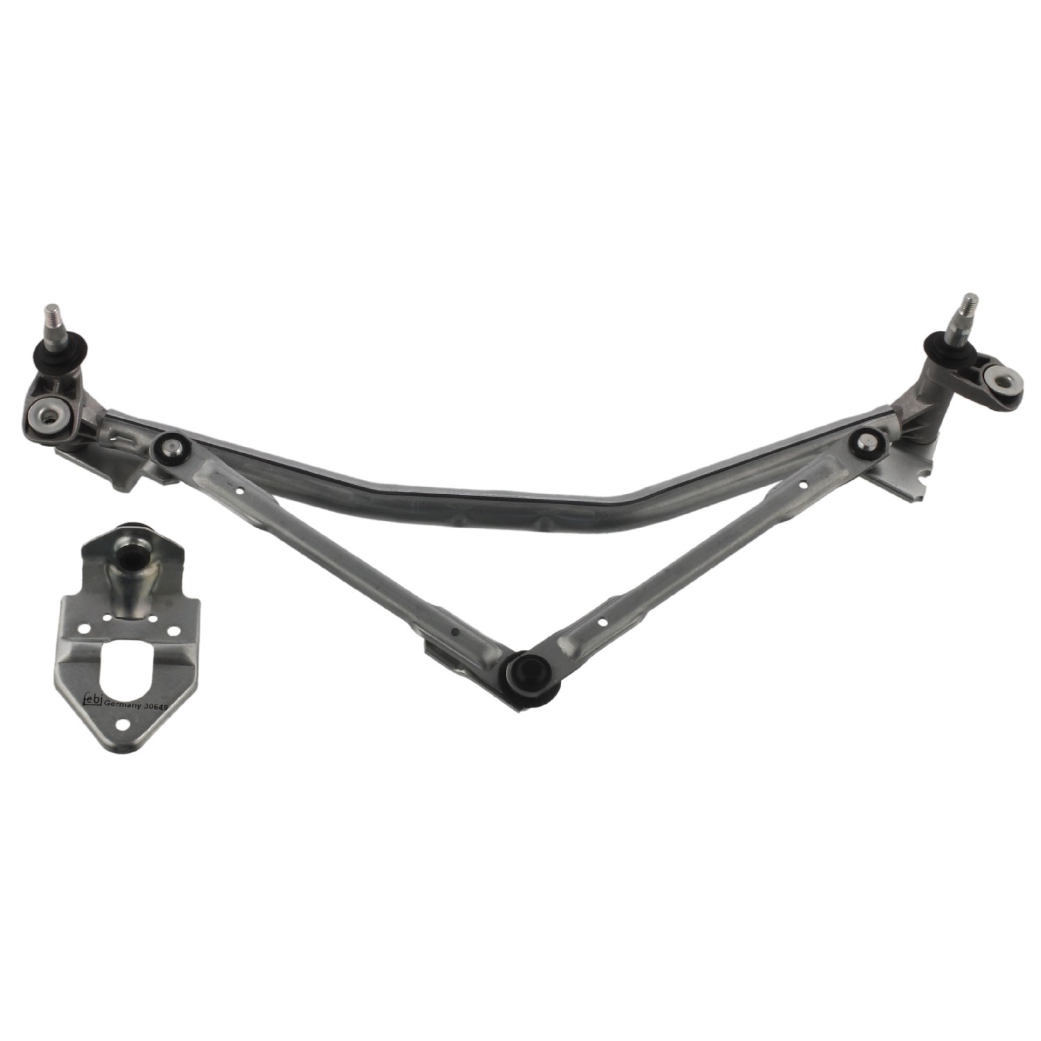 Pyyhkijän vivusto FEBI BILSTEIN 30649 FEBI BILSTEIN 30649 VW POLO 2004 Tuulilasin pyyhkimen mekanismi