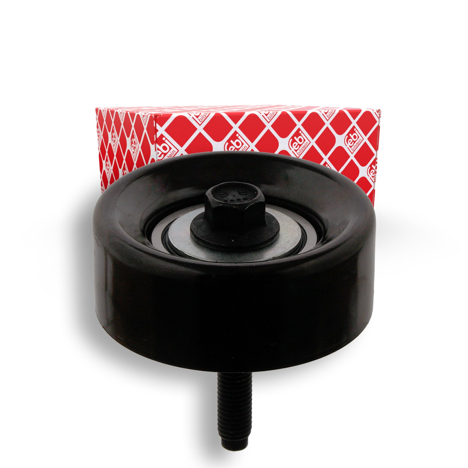 FEBI BILSTEIN Vratná / vodiaca kladka rebrovaného klinového remeňa 30797 Vodiaca kladka FEBI BILSTEIN Ford TRANSIT CUSTOM 30797