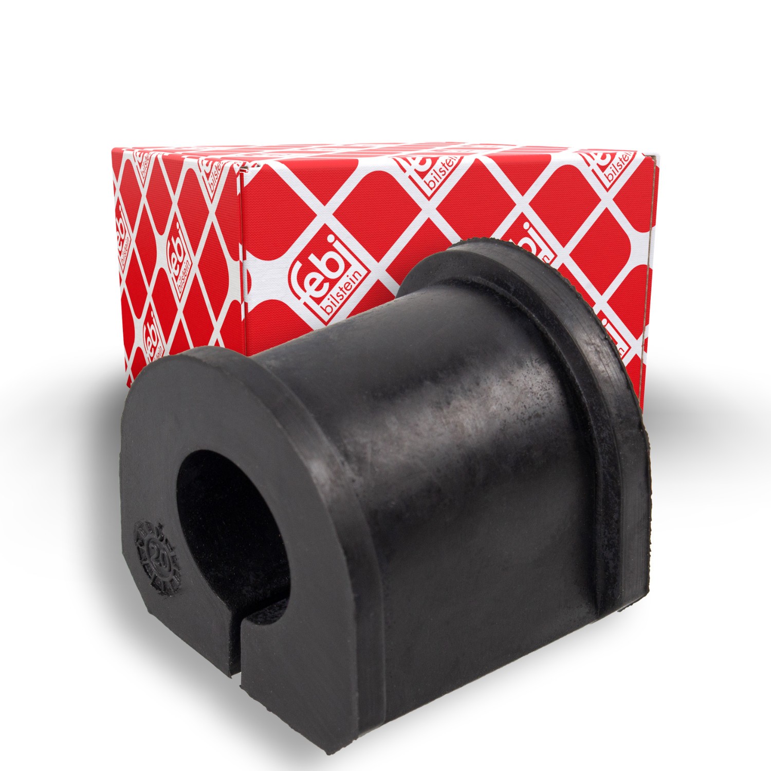 FEBI BILSTEIN Stabilisatorstang rubber 31068 FEBI BILSTEIN 31068 Stabilisatorstang rubbers Opel Corsa B Pick-up aan een voordelige prijs