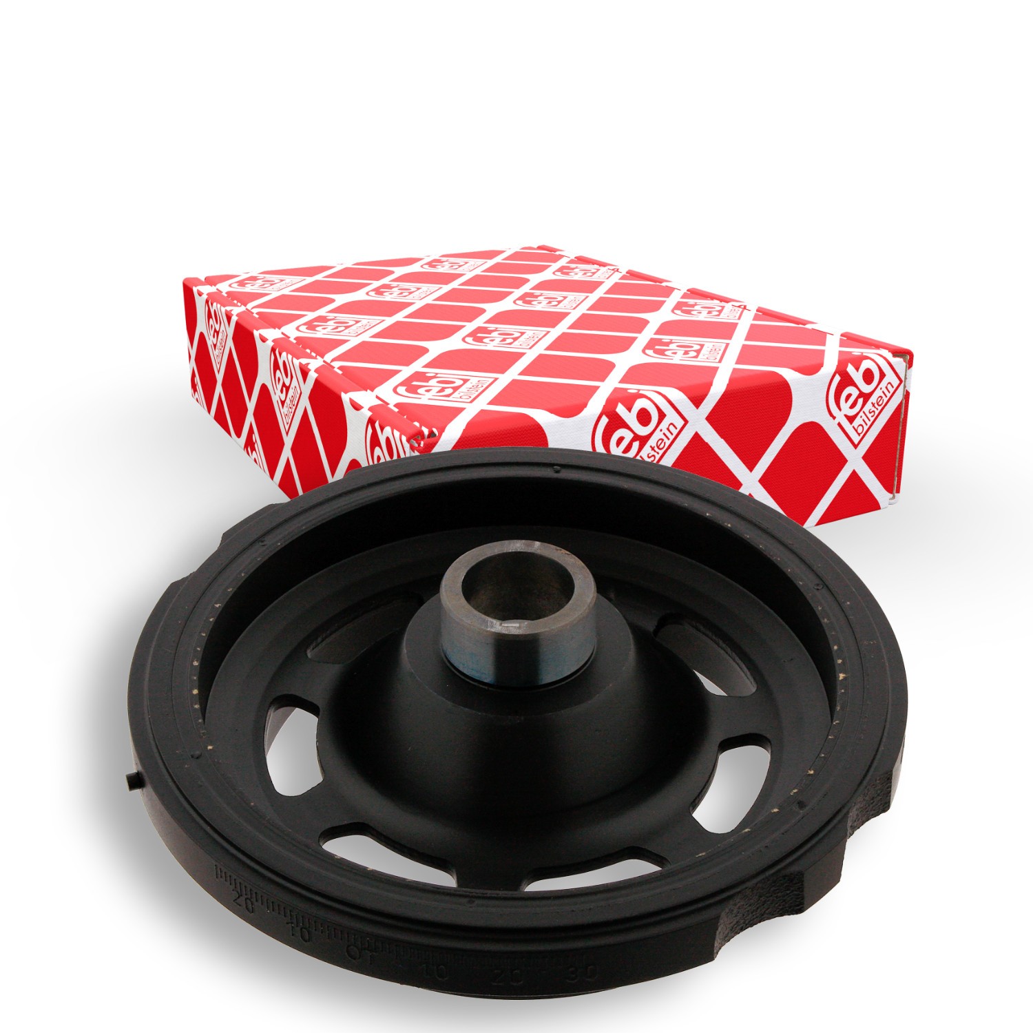 FEBI BILSTEIN Remskive, veivaksel 31296 FEBI BILSTEIN 31296 Remskive veivaksel Mercedes Sprinter 3t originale pris