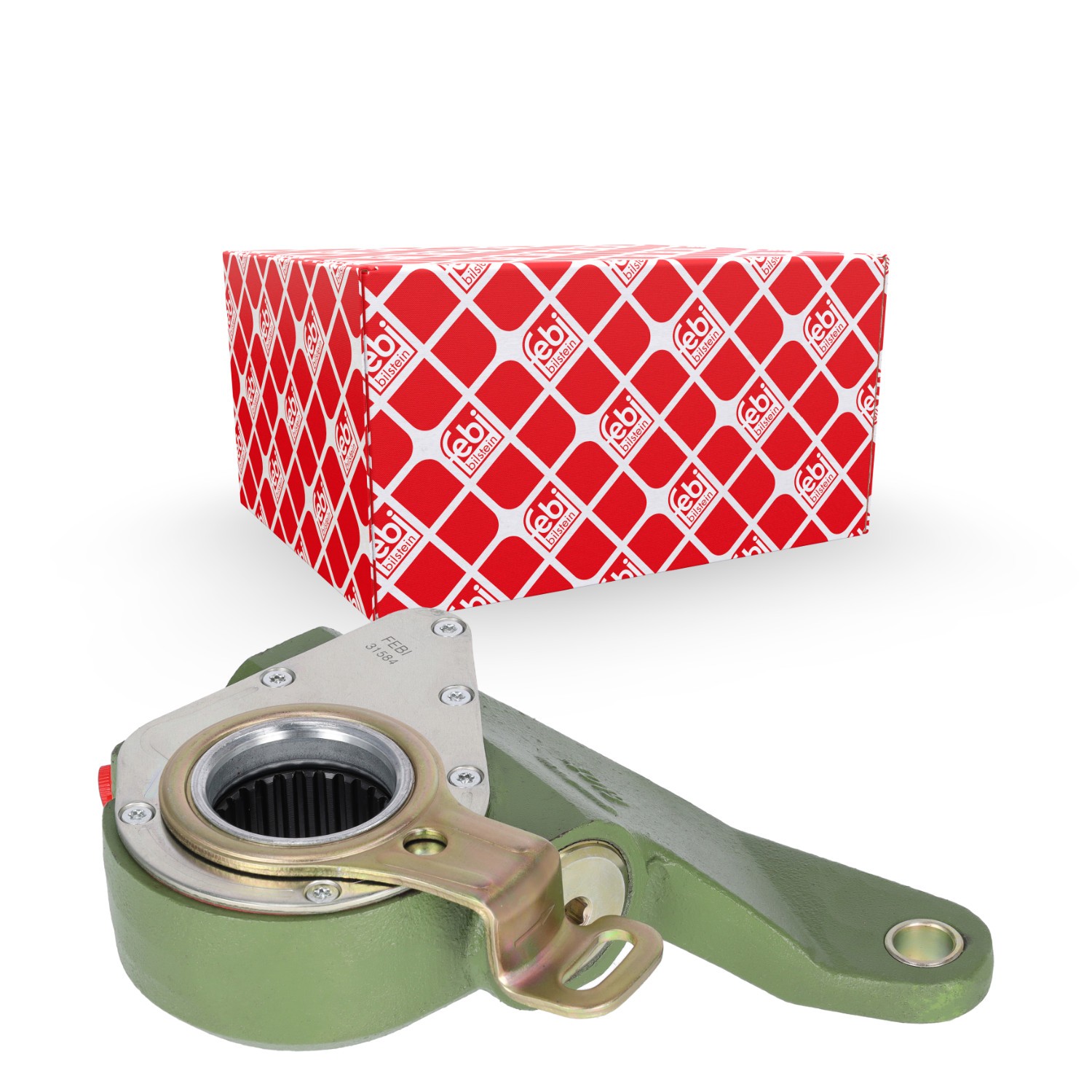 FEBI BILSTEIN Pákový ovládač brzdového systému 31584 Nastavovač bubnovej brzdy FEBI BILSTEIN Mercedes-Benz séria 123 31584