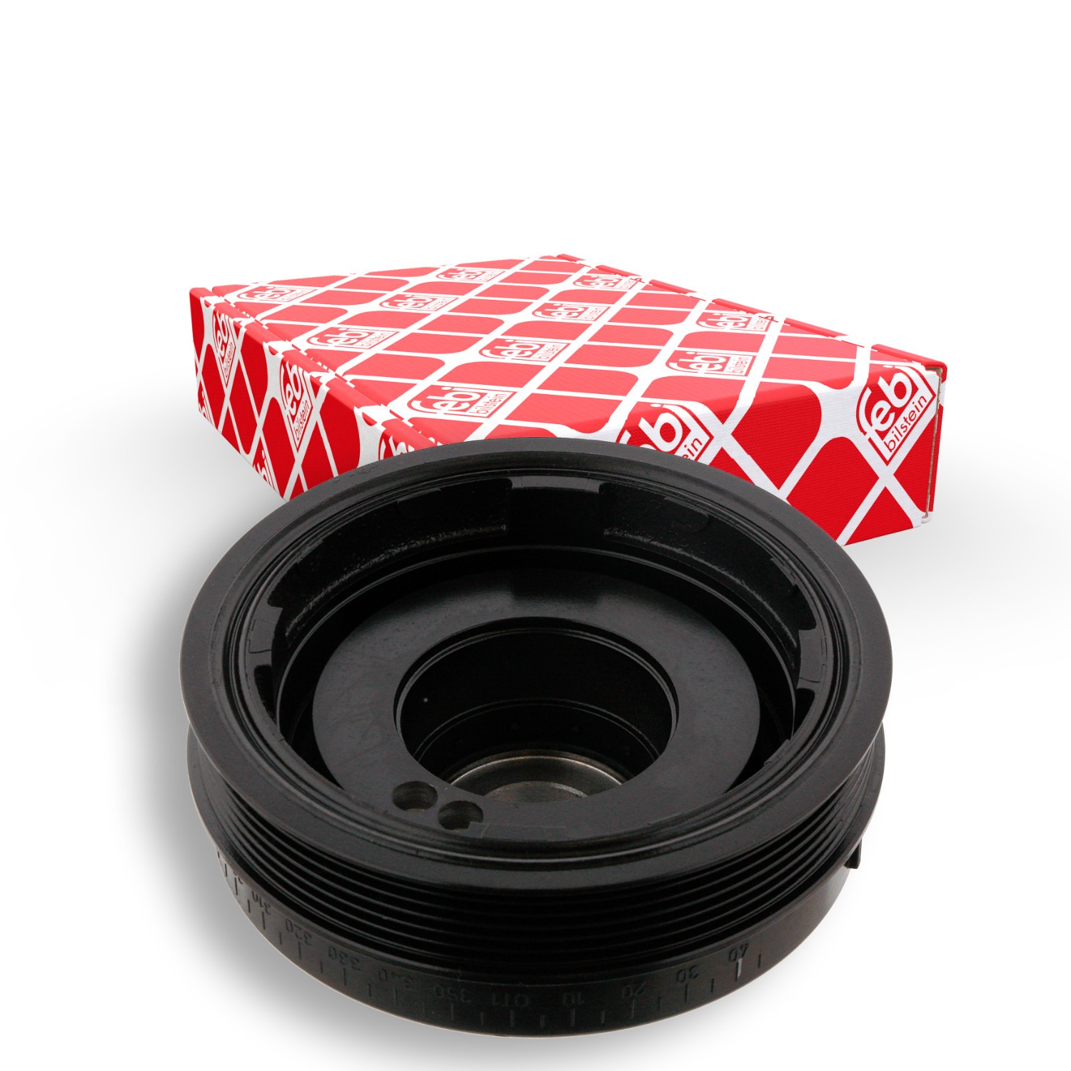 FEBI BILSTEIN Crankshaft pulley 31783 FEBI BILSTEIN 31783 Mercedes Vito Mixto W639 belt pulley crankshaft replacement