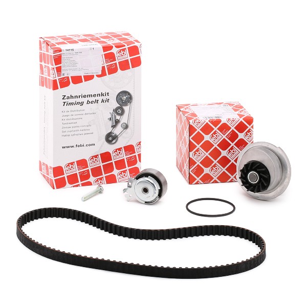 Tandremssæt med vandpumpe FEBI BILSTEIN 32717 FEBI BILSTEIN 32717 Tandremssæt OPEL CORSA 1999