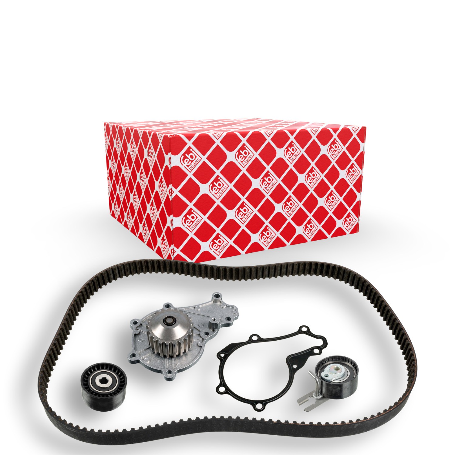 Veepump + hammasrihmakomplekt FEBI BILSTEIN 32721 FEBI BILSTEIN 32721: Veepump + hammasrihma komplekt Ford FUSION 2002