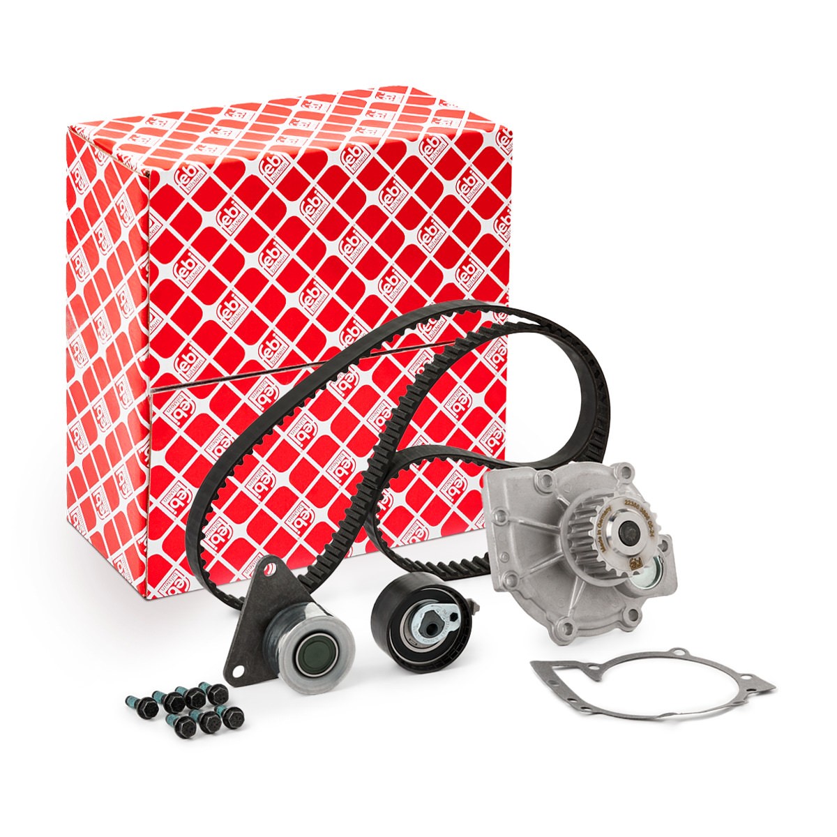 FEBI BILSTEIN Bomba de água + kit de correia dentada 32813 FEBI BILSTEIN 32813 Jogo de correias dentadas Volvo V70 SW preço