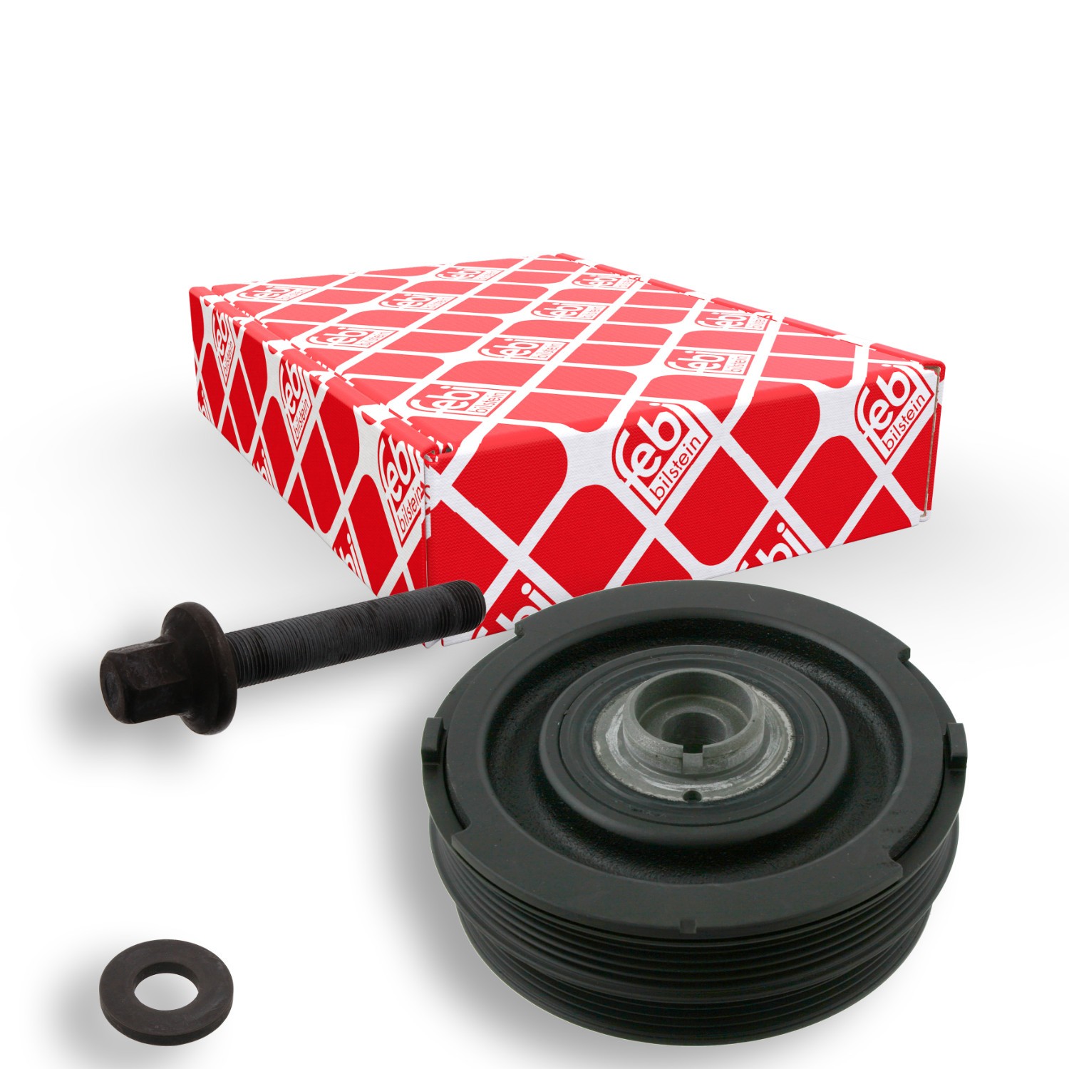 FEBI BILSTEIN Krukaspoelie 33583 BMW 2-serie Riemschijf voor krukas FEBI BILSTEIN 33583