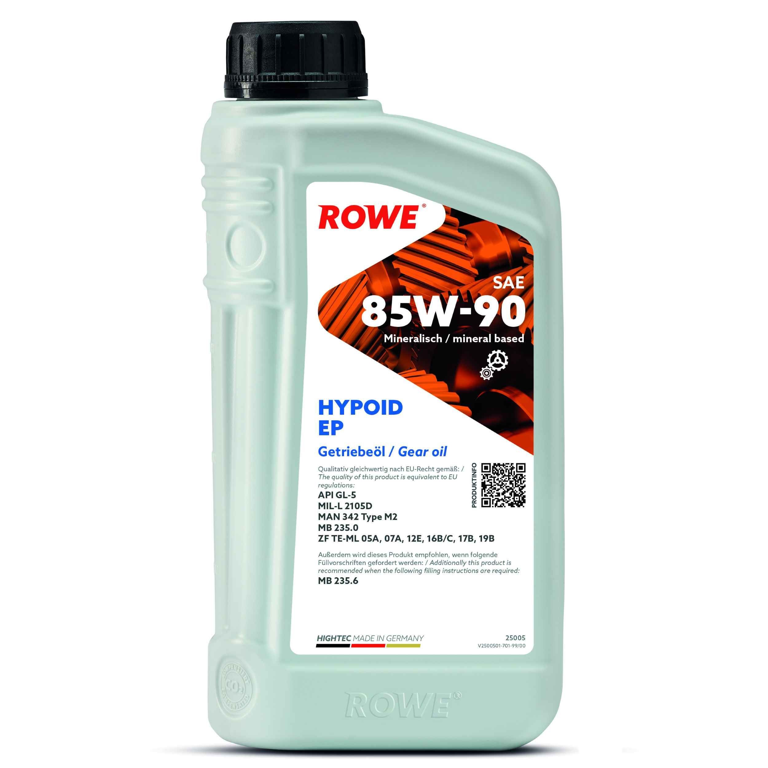 ROWE Sillaülekandeõli 25005-0010-99 Kastiõli ROWE HONDA Hypoid EP 25005-0010-99