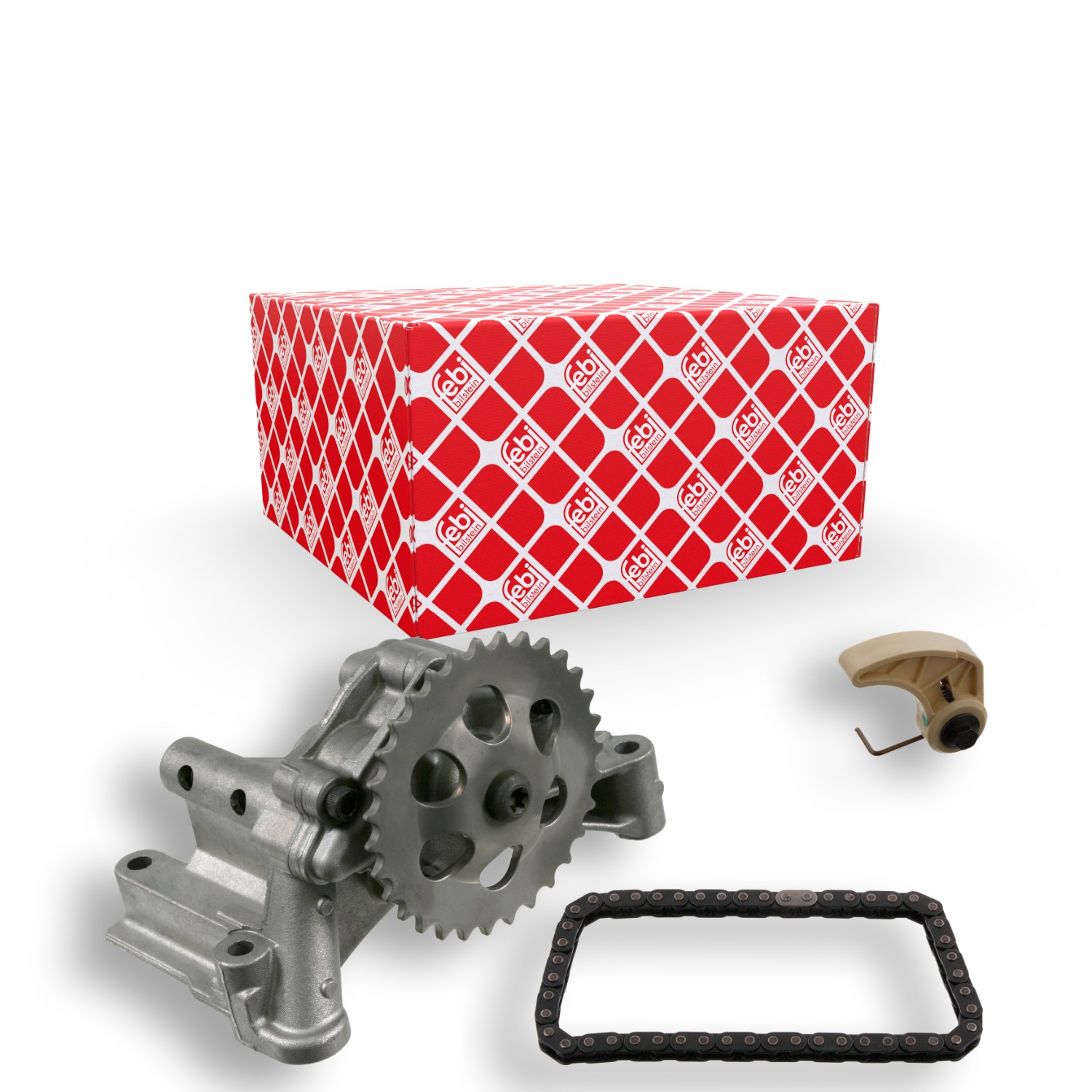 Oljepumpe FEBI BILSTEIN 33753 FEBI BILSTEIN 33753: Oljepumpe Volkswagen POLO 2018